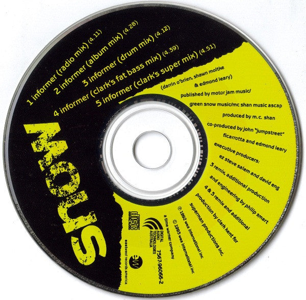 Snow (2) : Informer (CD, Maxi, Car)