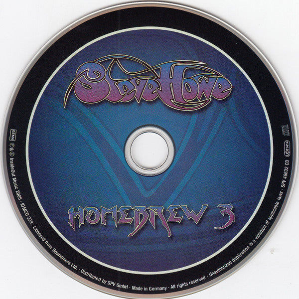 Steve Howe : Homebrew 3 (CD, Album)