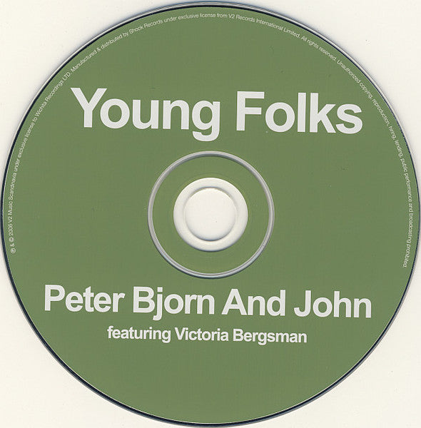 Peter Bjorn And John Featuring Victoria Bergsman : Young Folks (CD, Single)