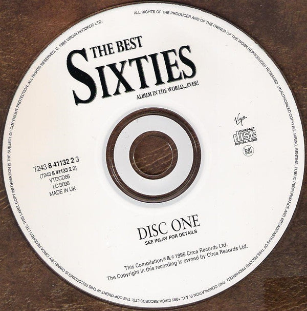 Various : The Best Sixties Album In The World...Ever! (2xCD, Comp)