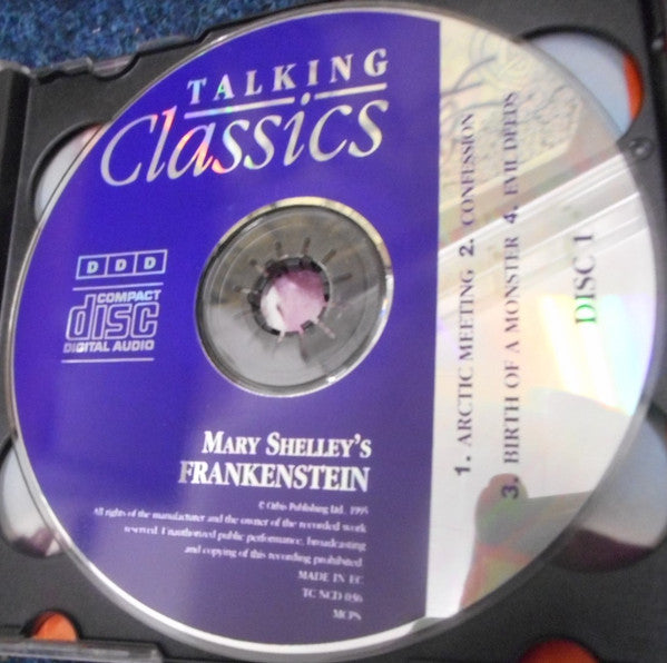 Mary Shelley (2) Read By David Rintoul : Frankenstein (CD)