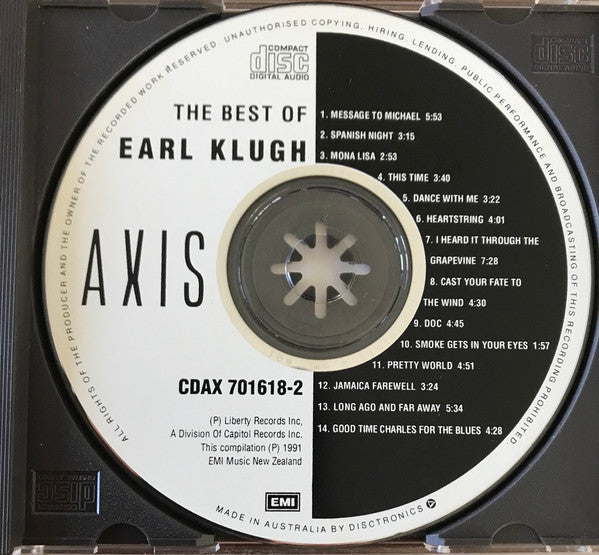 Earl Klugh : The Best Of Earl Klugh (CD, Album, Comp)