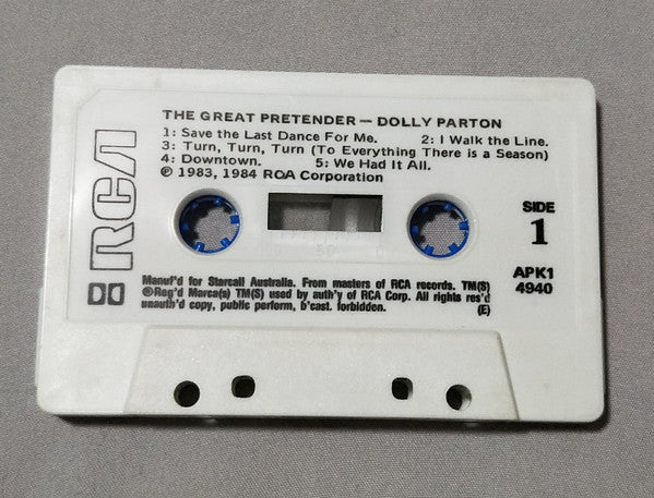 Dolly Parton : The Great Pretender (Cass, Album)