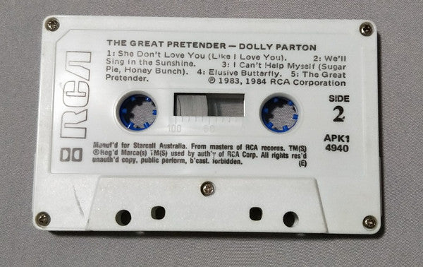 Dolly Parton : The Great Pretender (Cass, Album)