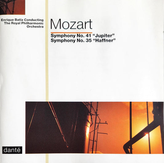 Wolfgang Amadeus Mozart, Enrique Batiz, Royal Philharmonic Orchestra : Symphony No. 41 "Jupiter" & Symphony No. 35 "Haffner" (CD, Album)