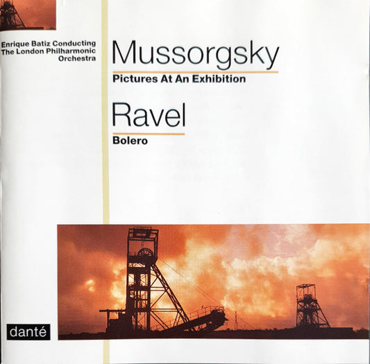 Maurice Ravel - Modest Mussorgsky, Enrique Batiz Conducting London Philharmonic Orchestra : Bolero / Pictures At An Exhibition (CD, Album)