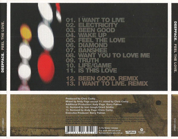 Deepface : Feel The Love (CD, Album)
