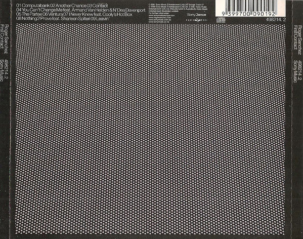 Roger Sanchez : First Contact (CD, Album)
