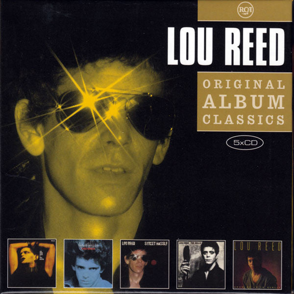 Lou Reed : Original Album Classics (5xCD, Album, RE, Arv + Box, Comp)