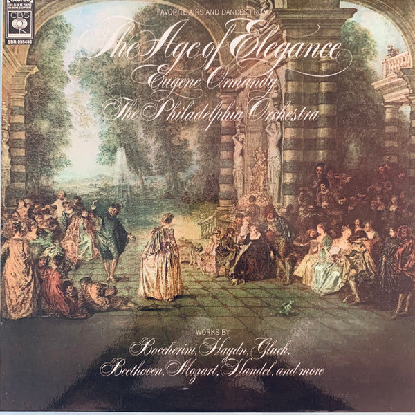 Eugene Ormandy :  Favorite Airs And Dances From The Age Of Elegance (LP, Album)