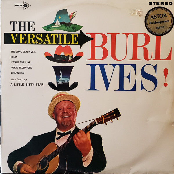 Burl Ives : The Versatile Burl Ives! (LP, Album, RE)