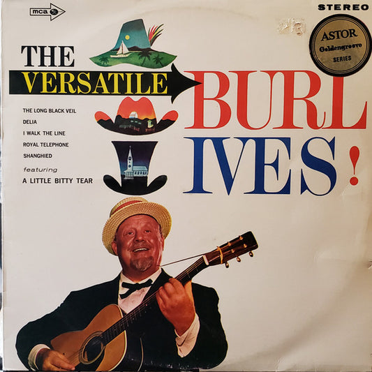 Burl Ives : The Versatile Burl Ives! (LP, Album, RE)