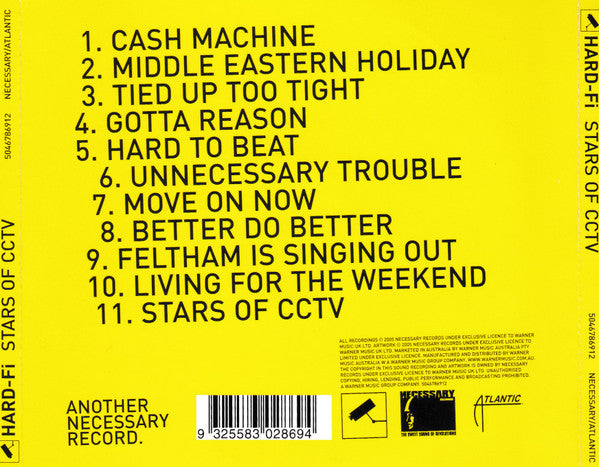 Hard-Fi : Stars Of CCTV (CD, Album)