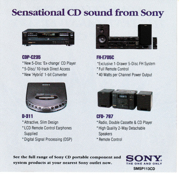 Various : Hits Of A Decade - 10 Years Of CD With Sony (CD, Comp, Ltd)