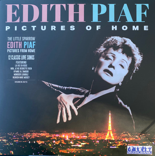 Edith Piaf : Pictures Of Home (LP, Comp)