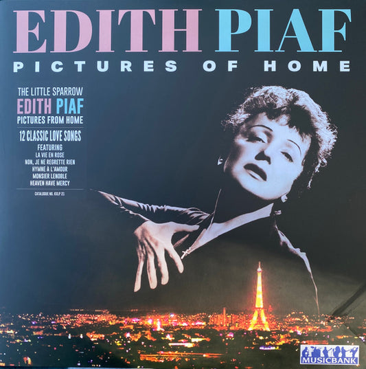 Edith Piaf : Pictures Of Home (LP, Comp)