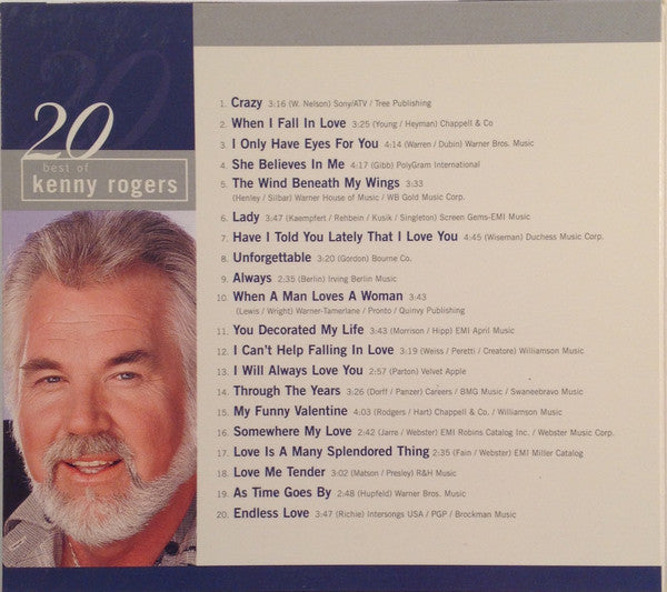 Kenny Rogers : 20 Best Of Kenny Rogers (CD, Comp)