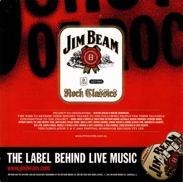 Various : Jim Beam - 40 Shots Of Rock (2xCD, Comp)