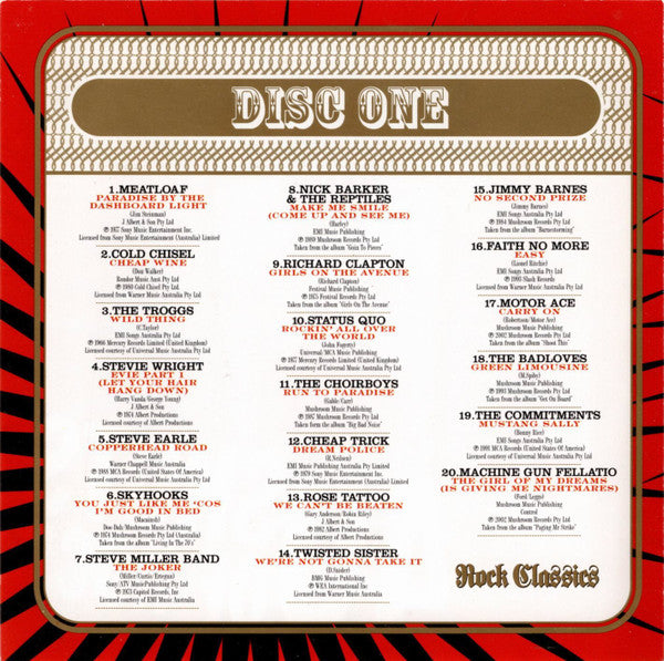 Various : Jim Beam - 40 Shots Of Rock (2xCD, Comp)