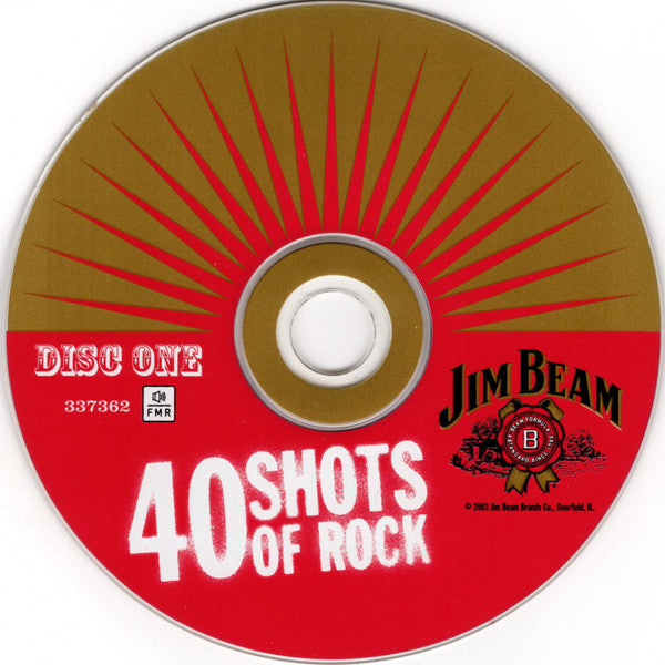 Various : Jim Beam - 40 Shots Of Rock (2xCD, Comp)