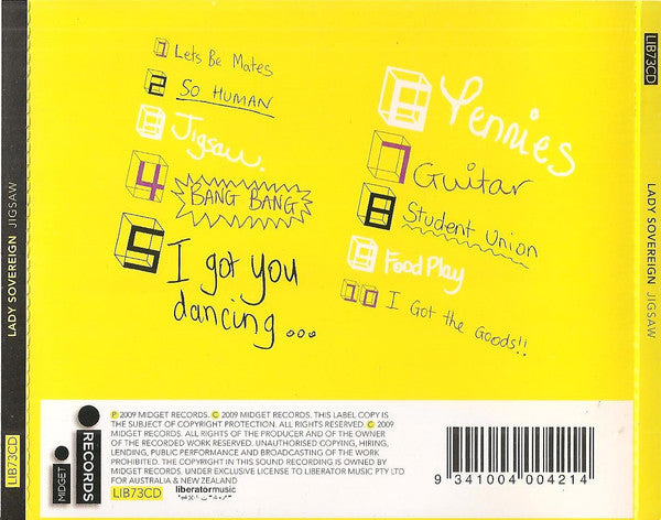 Lady Sovereign : Jigsaw (CD, Album)