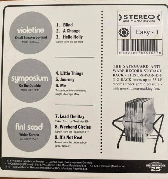 Violetine, Symposium, Fini Scad : Easy Action (CD, Album, Comp, Promo)