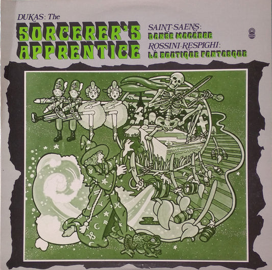 Dukas*, Saint-Saëns*, Rossini*, Respighi* - The Scottish National Orchestra* Conducted By Alexander Gibson : The Sorcerer's Apprentice (LP, Album, Club, RE)