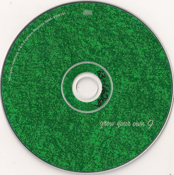 Various : Grow Your Own 9 (CD, Comp)