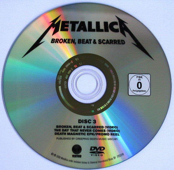 Metallica : Broken, Beat & Scarred (DVD-V, Single)