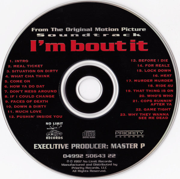 Various : (From The Original Motion Picture Soundtrack) I'm Bout It (CD, Album, Comp)