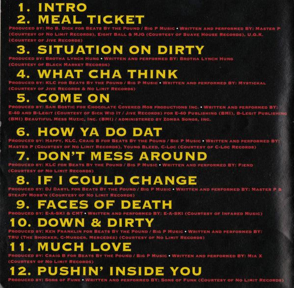 Various : (From The Original Motion Picture Soundtrack) I'm Bout It (CD, Album, Comp)