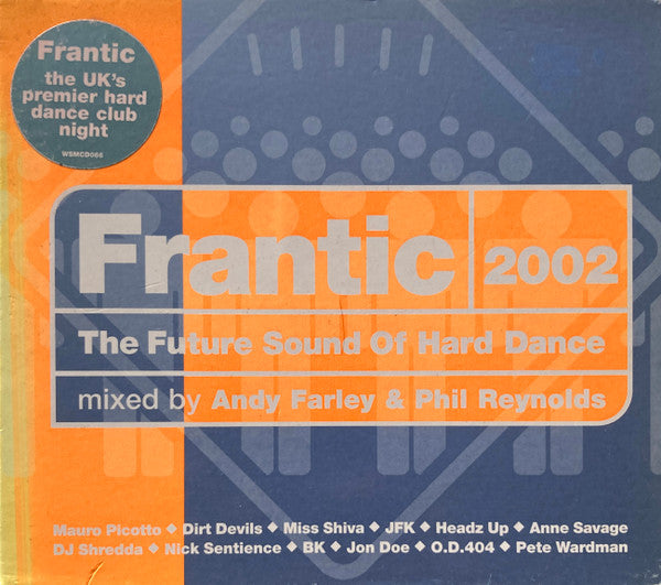 Andy Farley & Phil Reynolds : Frantic 2002 (The Future Sound Of Hard Dance) (2xCD, Mixed)