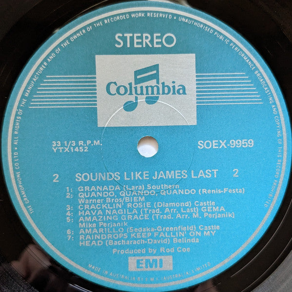 EMI Studio-Orchester : Sounds Like James Last (LP)