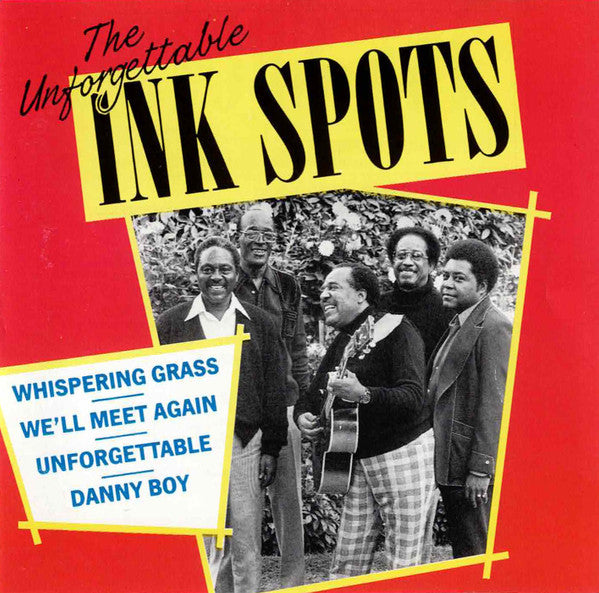 The Ink Spots : The Unforgettable Ink Spots (CD, Comp, RM)