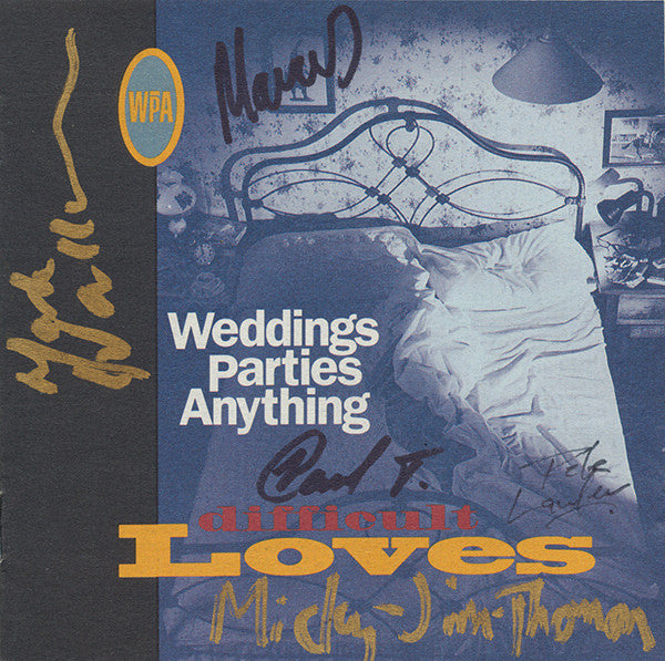 Weddings Parties Anything* : Difficult Loves (CD, Album)