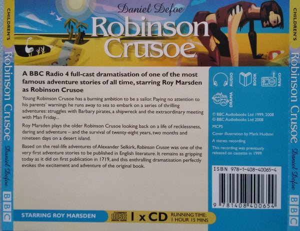 Daniel Defoe : Robinson Crusoe (2xCD, RE)