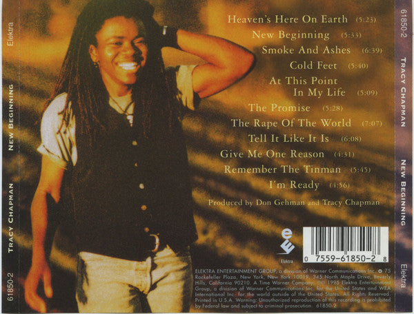 Tracy Chapman : New Beginning (CD, Album, Spe)