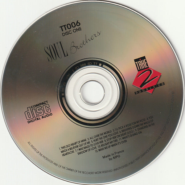 Various : Soul Brothers  Soul Sisters (2xCD, Album, Comp)
