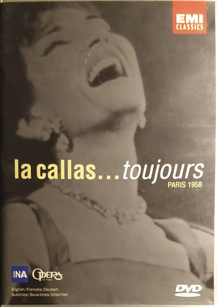 Maria Callas : La Callas...Toujours (Paris 1958) (DVD-V, Mono, NTSC)