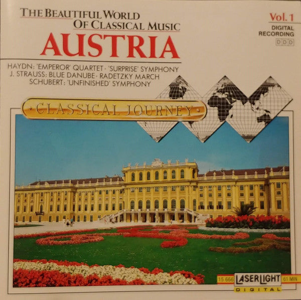 The Beautiful World Of Classical Music* : Classical Journey Vol. 1: Austria (CD, Comp)