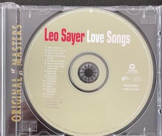 Leo Sayer : Love Songs (CD, Comp)