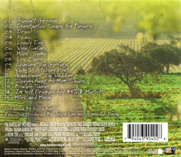 Rolfe Kent : Sideways (CD, Album)