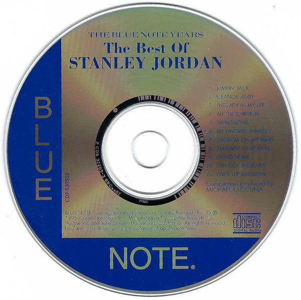 Stanley Jordan : The Best Of Stanley Jordan (CD, Comp, Club)