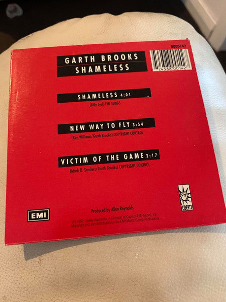 Garth Brooks : Shameless (CD, Single)