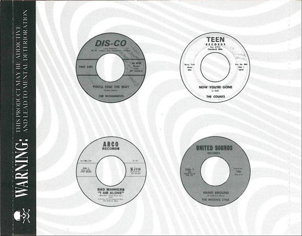Various : No No No (28 Moody, Somber And Tragic '60s Garage Rock Sagas) (CD, Comp)