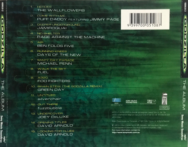 Various : Godzilla (The Album) (CD, Album)
