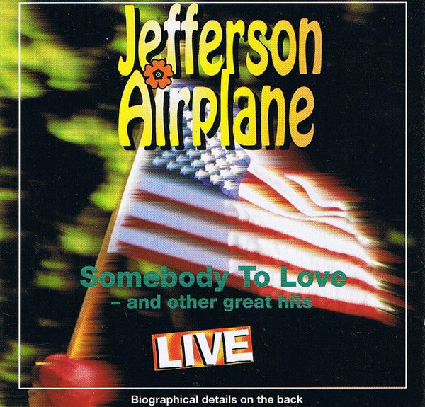 Jefferson Airplane : Somebody To Love - And Other Great Hits (CD, Comp)