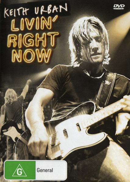 Keith Urban : Livin' Right Now (DVD-V, PAL)