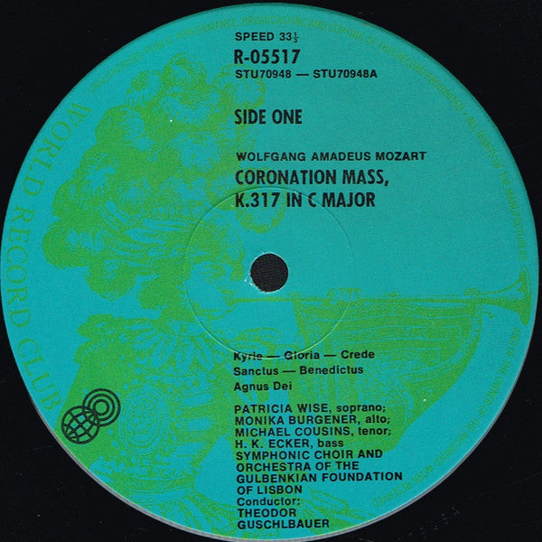 Wolfg. Amade Mozart* : Coronation Mass - Dominican Vespers (LP, Album, Club)