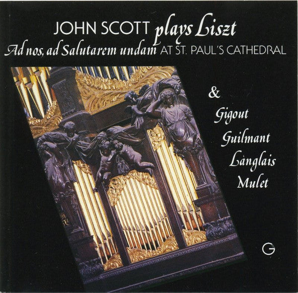 John Scott (10) : John Scott Plays Liszt (CD, RE)